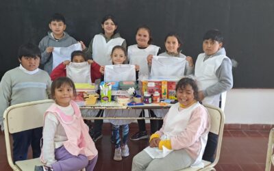 Donación a Escuela J.J.Castelli, Paraje Talaini, Córdoba.