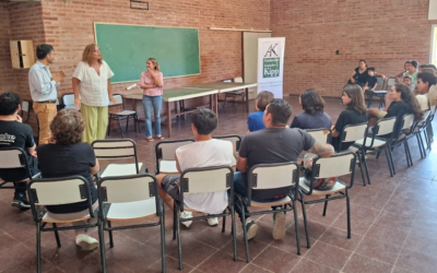 Visita al Instituto IPET 339, Villa Giardino.